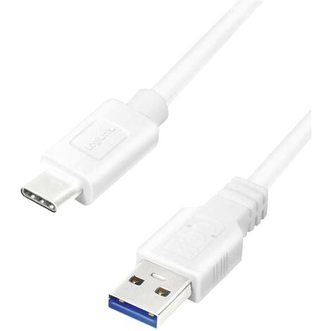 LogiLink Câble USB USB 3.2 Gen1 (USB 3.0) USB-A mâle, USB-C® mâle 1.00 m CU0174 Y250392