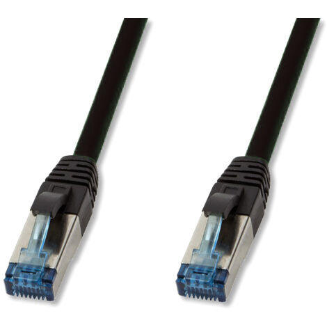 Logilink Cavo Patch Cat.6A S/FTP PUR IP20 UV 30m Nero