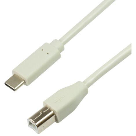 Logilink Cavo SuperSpeed USB-C  Maschio/USB-B Maschio 1m Grigio