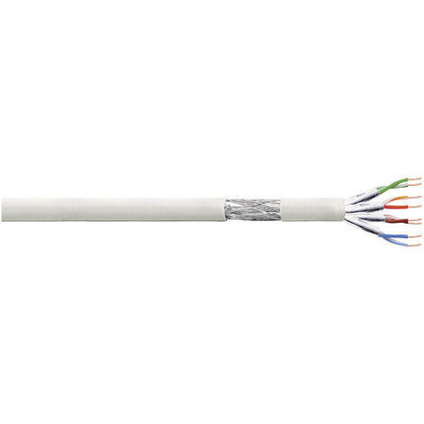 LogiLink CP2100S Netzwerkkabel CAT 6 S/FTP 4 x 2 x 0.1 mm² Grau 100 m