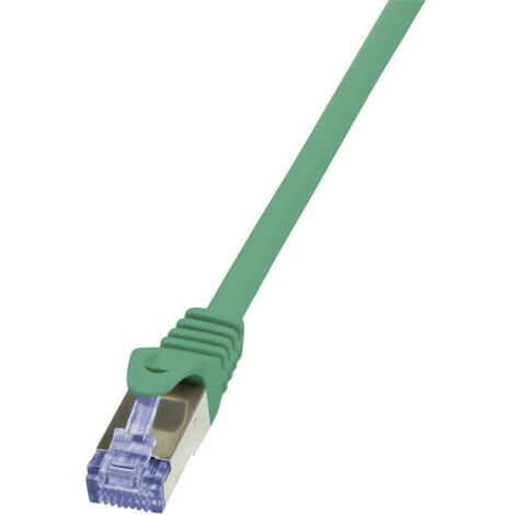 LogiLink CQ3015S Cat.6A S/FTP Patchkabel 0,25 m grün