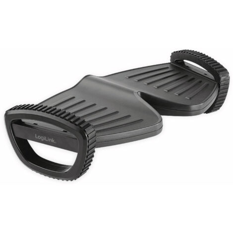 LogiLink EO0006 Ergonomischer Fußstütze Schwarz Büro