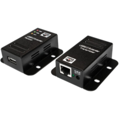 Logilink Extender 1 Porta USB su Cavo Cat.5/5e/6 fino a 50m, PoE
