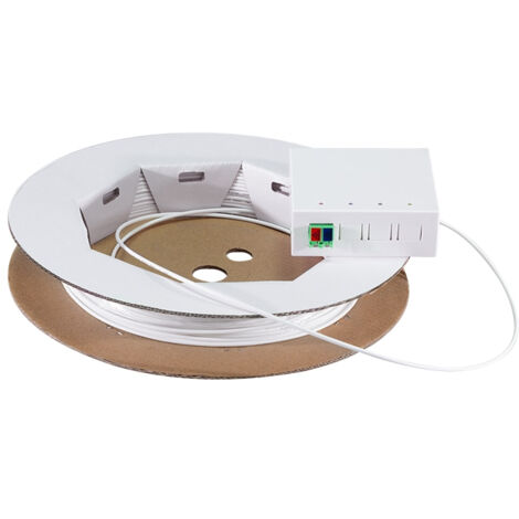 LOGILINK FTTH-Anschlussbox FB2LC20, 1x LCD/APC, mit 20 m Anschlusskabel