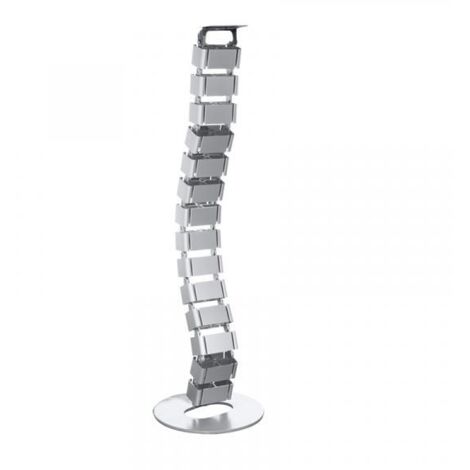 Logilink Guaina Raccoglicavi diametro 68mm Lunghezza 800mm Silver