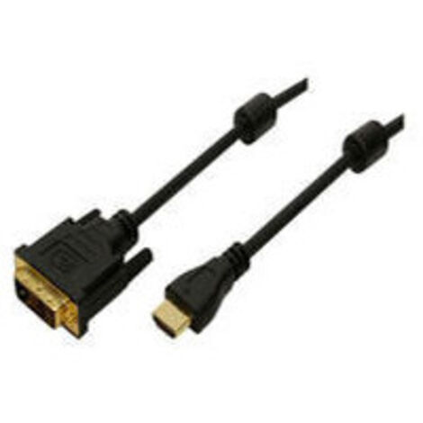 LogiLink HDMI-DVI Cable HDMI/ST -DVI/ST black 2m (CH0004)