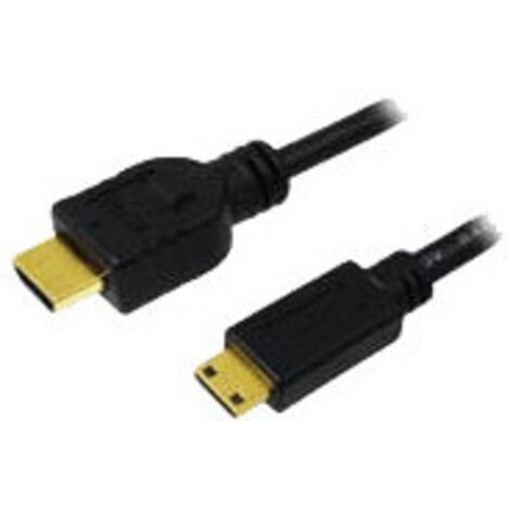 Logilink HDMI-Kabel Ethernet A - mini St/St 2.00m sw (CH0023)