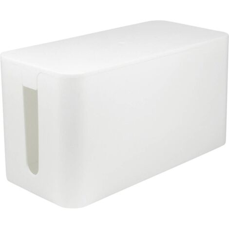 LogiLink KAB0061 Contenitore per cavo 115 x 235 x 120 Plastica Bianco 1 pz.