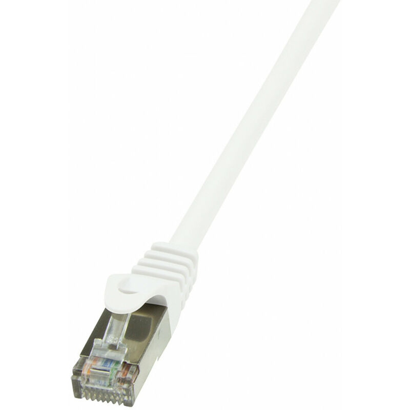 LogiLink Logilink EconLine - Patch-Kabel - RJ-45 (M) - RJ-45 (M) - 7.5 m - Foiled Unshielded Twisted Pair (F/UTP) - CAT 6 - gepresst, glatt - wei