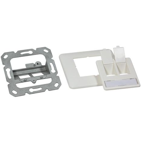 LOGILINK - LOGILINK UNTERPUTZDOSE FÜR KEYSTONE MODULE, 2-FACH, REINWEIß NK4021