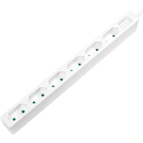 Logilink lps231 base mÚltiple 1,5 m 6 salidas ac interior blanco