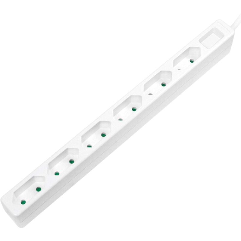 LPS231 multiprise intérieur 1,5 m 6 sortie(s) ca blanc - Logilink