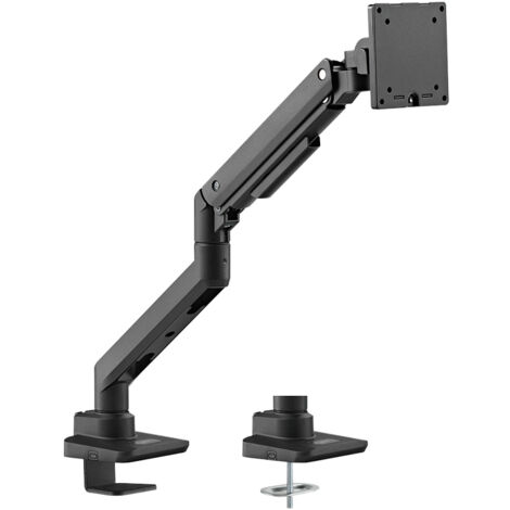 LOGILINK Monitorhalterung BP0168 17-49 Gasdruckfeder, Flat & Curved, Aluminium