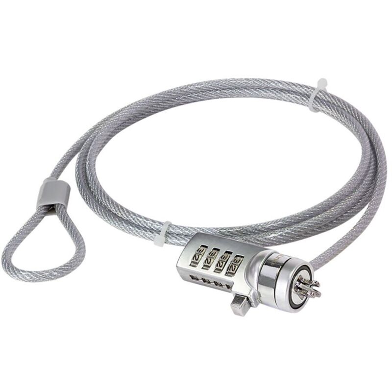 Cavo antifurto per laptop con combinazione