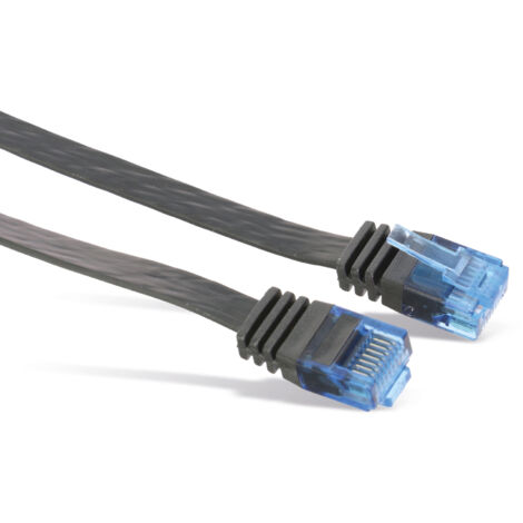 LOGILINK Patchkabel CAT.5e 15m, schwarz