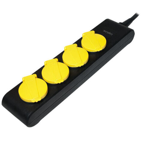 LOGILINK PRUEBA-TIRA DE LA POTENCIA, 4-ENCHUFES, COLOUR, LPS212