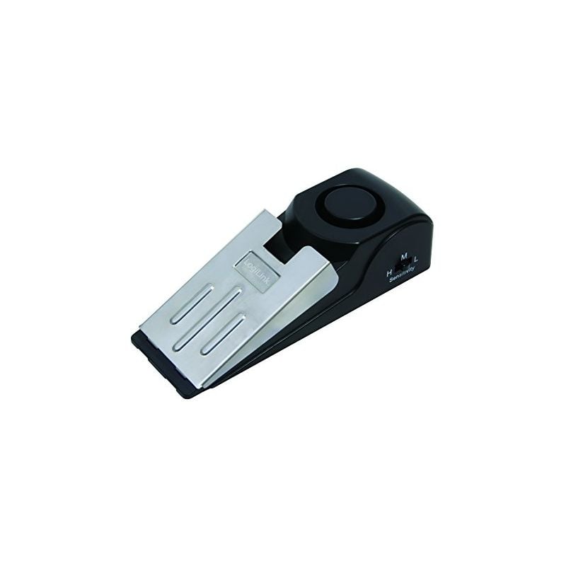 Logilink Sc0208 Butoir De Porte Alarme Noir