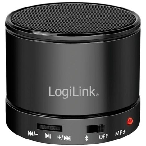 LogiLink SP0062 Enceinte Bluetooth Radio FM, fonction mains libres noir