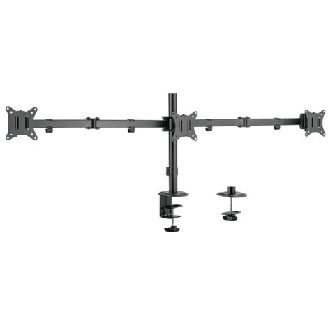 LogiLink Triple Monitorhalterung grau 3 Bildschirme