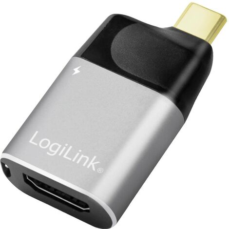 LogiLink USB 3.1 (Gen 2) Adaptateur [1x USB 3.1 mâle type C - 1x HDMI femelle, USB-C® femelle (Power Delivery)] CUA0203 D399222