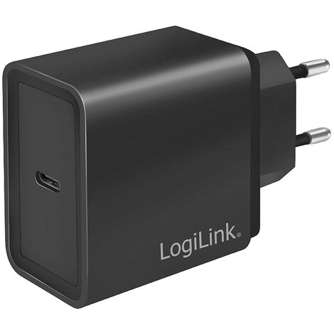 LogiLink  USB Ladegerät 18 W 1x USB-C® USB PD Schwarz Innenbereich