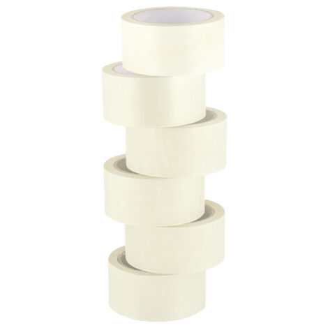 LOGILINK Verpackungs-Klebeband, transparent, 48 mm x 66 m, 6 Stück