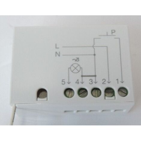 Logique de commande pour lampe 230V 250W récepteur radio intégré fonction Marche / Arrêt et variateur NICE TTDMS