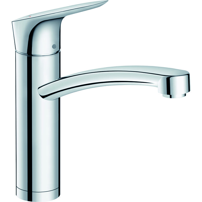 hansgrohe Spültisch-Einhebelmischer 160 Logis M31 Vorfenstermontage, 1jet, chrom