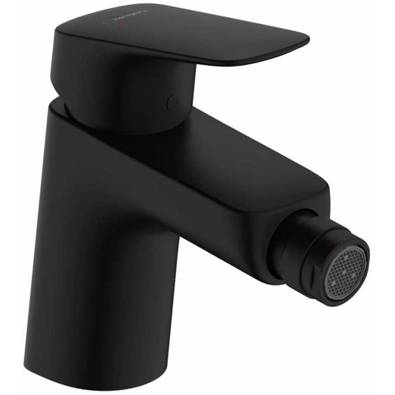 Hansgrohe - Logis - Mitigeur de bidet avec vidage, noir mat 71204670