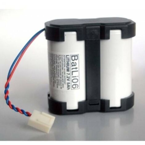 DAITEM Logisty hager batteria al litio 7,2v 5 ah per centrali e serene batli06