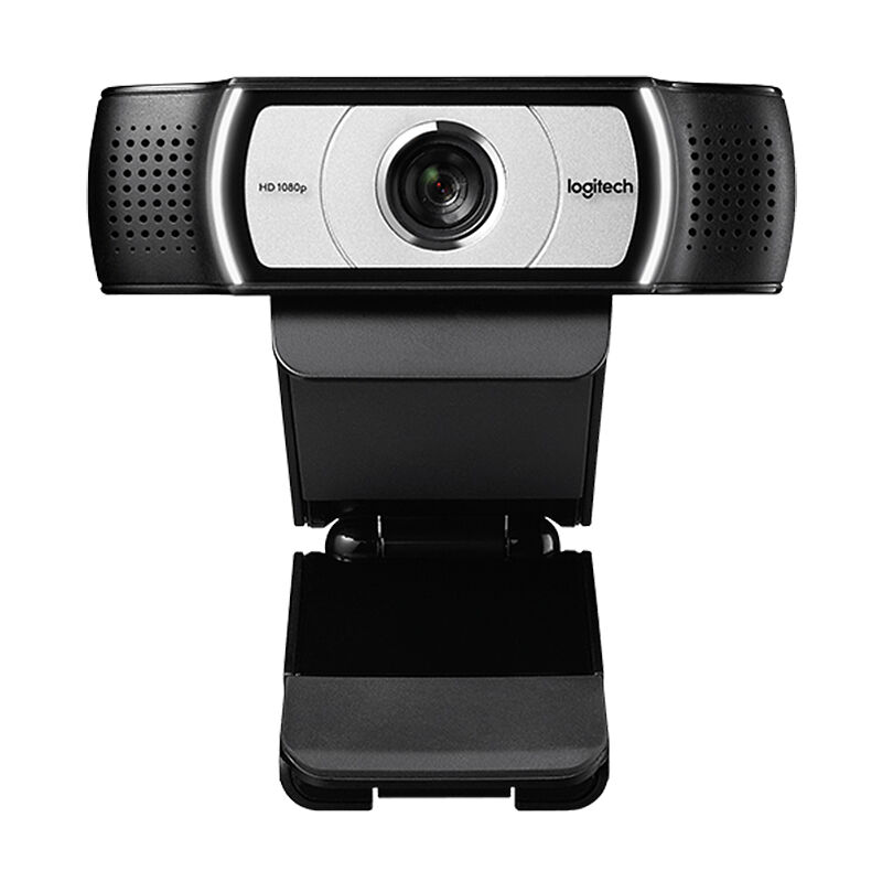 

Logitech C930C Webcam 1080P H.264 Videollamadas Camara de computadora Business Remote Ensenanza en linea Web Cam Camara con clip con microfono para