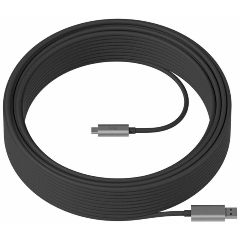 

Logitech - Cable USB A a USB C 939-001802 Negro