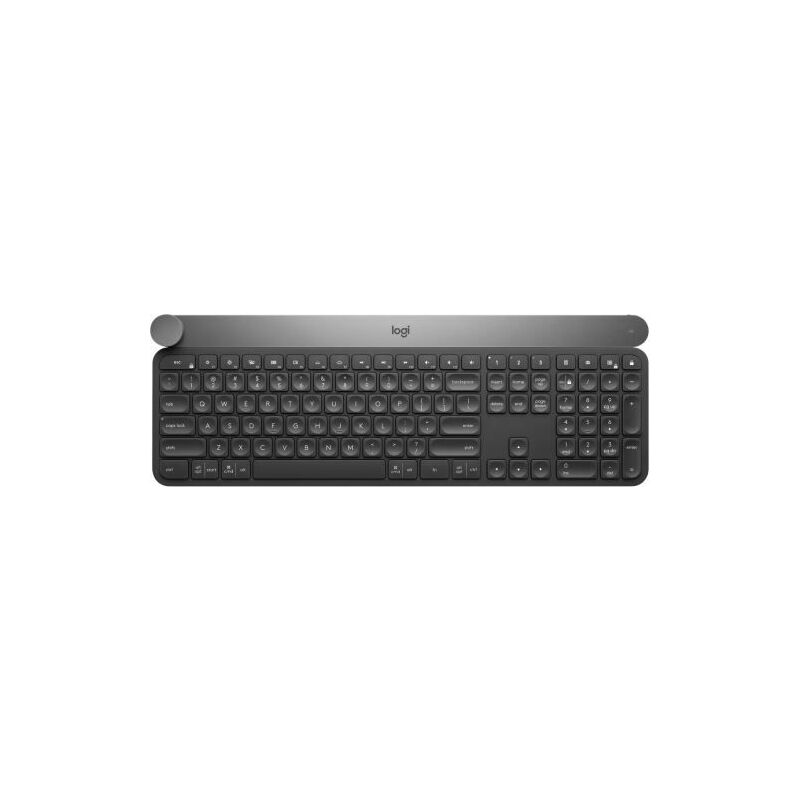 

Logitech - Craft teclado RF Wireless + Bluetooth AZERTY Francés Negro, Gris