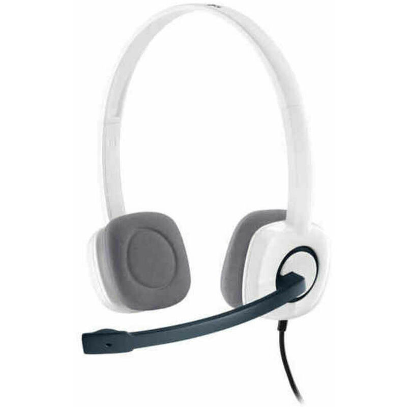 

Logitech Auriculares con Micrófono Logitech H150 Blanco