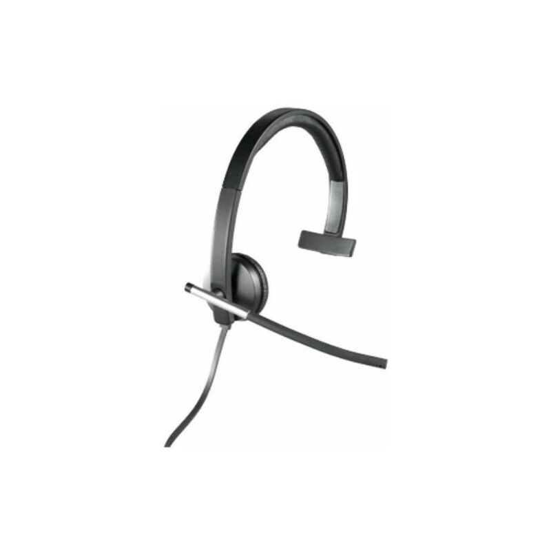 

Logitech USB Headset Mono H650e Auriculares Diadema Negro, Gris