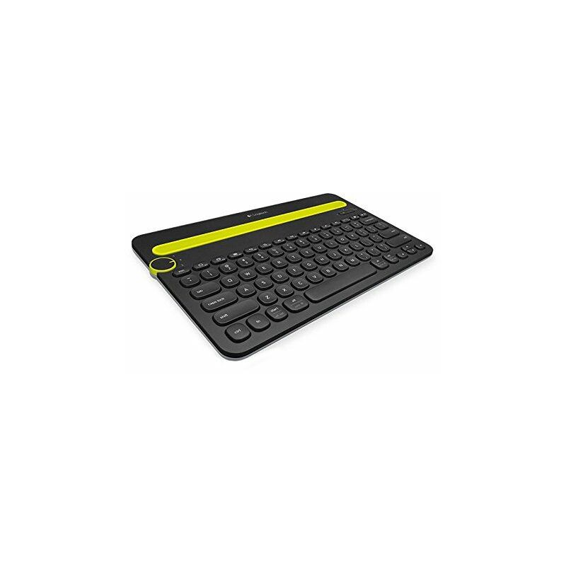 

K480 Negro, Amarillo Bluetooth QWERTY Internacional de EE.UU. - Logitech