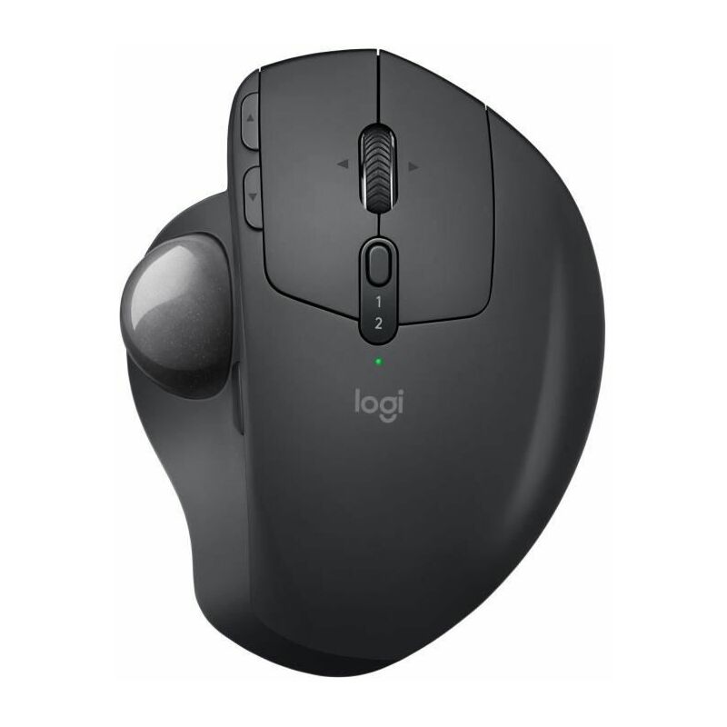 

Logitech - MX Ergo ratón mano derecha RF inalámbrica + Bluetooth Trackball 440 DPI