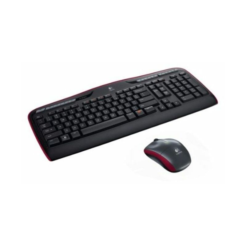 

Logitech - Teclado y Ratón Inalámbrico 920-003978 Negro