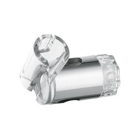 Logo curseur 18 mm chromée