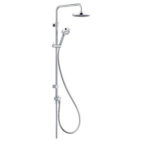 Logo dual shower system sans mitigeur douchette à main 3 jets