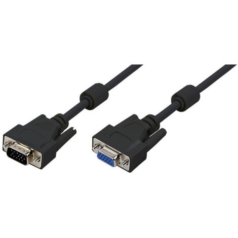 LOGON 15m VGA VGA Câble VGA (D-Sub) Blanc - Câbles VGA (15m, VGA (D-Sub), Blanc, VGA (D-Sub), VGA (D-Sub), Blanc, Connecteur mâle/connecteur femelle)