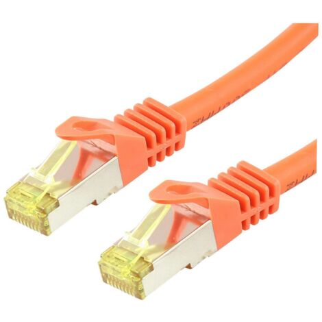 Logon Professional Patchkabel SFTP/AWG26/LSOH 0,5m - CAT6A 500MHz - Orange, TCR6ASS005O