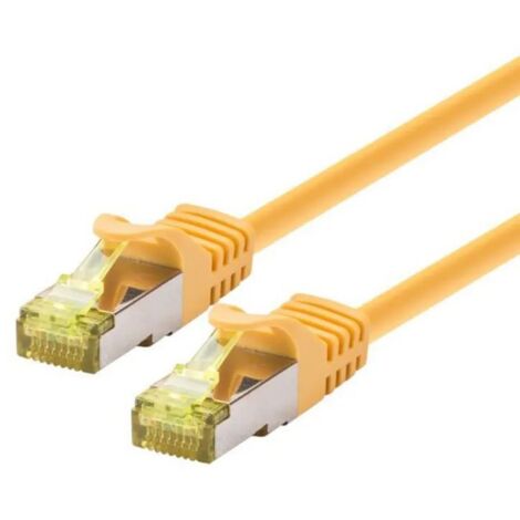 LOGON PROFESSIONAL PATCHKABEL SFTP/AWG26/LSOH 5M - CAT6A 500MHz - GELB, TCR6ASS050Y
