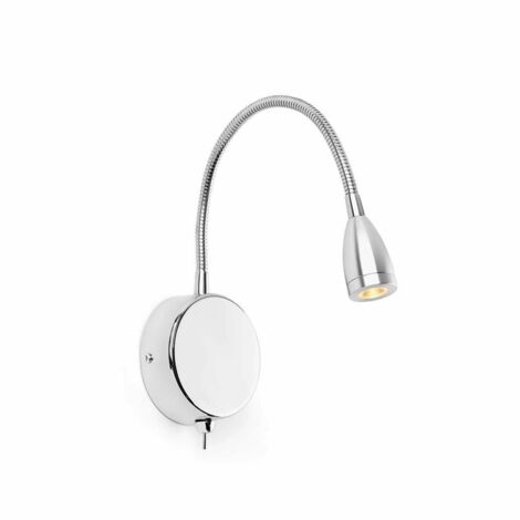 Loke Lector Cromo Led 3W 3000K Marca Faro