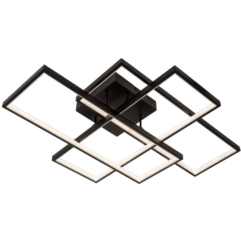 Lucide - lokero Plafonnier led Dim. cct 1x60W 2700K/4000K Noir Lucide - lokero Plafonnier led Dim. cct 1x60W 2700K/4000K Noir