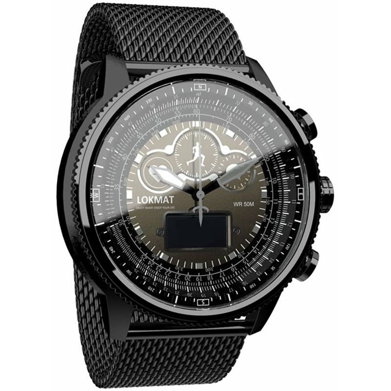 

MOKA Reloj inteligente Banda deportiva Rastreador de ejercicios Sensor de calorias de frecuencia cardiaca Podometros BT Recordatorio de informacion