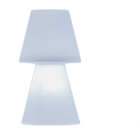 LOLA 20 cm Lampe de table avec batterie rechargeable. Lumière LED RGB. Fabriquée en Espagne