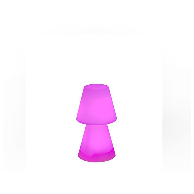 Lola 20 cm Lampada da tavolo con batterie x3AAA. Luce led rgb. Prodotto in Spagna
