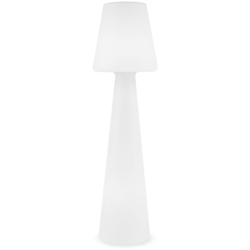Lola 200 cm de haut. Lampadaire avec câble pour l'intérieur et l'extérieur. Lumière led blanc chaud