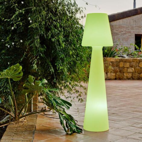 LOLA 200 cm di altezza. Lampada da terra con cavo per interni ed esterni. Luce LED bianca fredda
